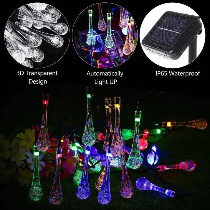 Solar Droplets™ | Verlicht je tuin met regendruppels | 50% KORTING