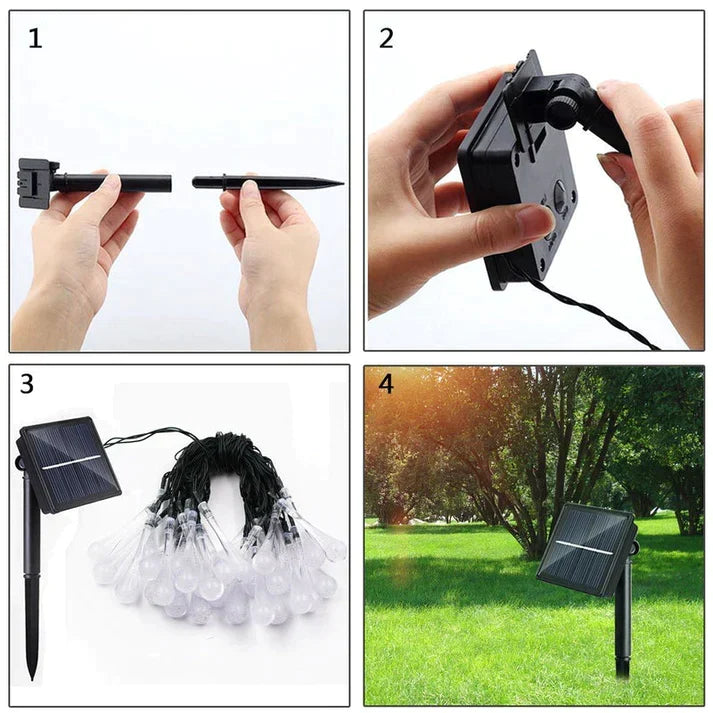 Solar Droplets™ | Verlicht je tuin met regendruppels | 50% KORTING