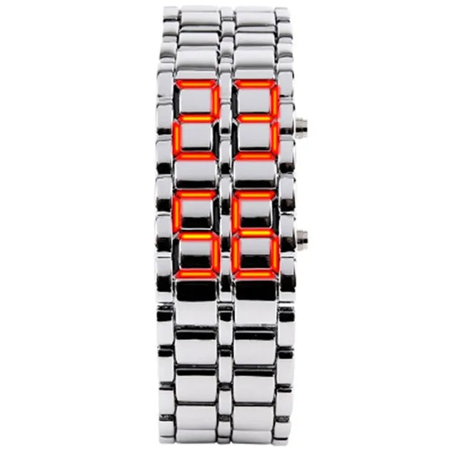 Lava — Digitaal LED Horloge | 1+1 GRATIS