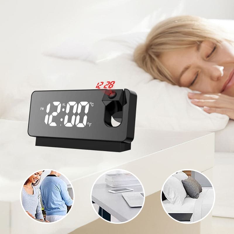 TimeBeam – Intelligente digitale projectieklok