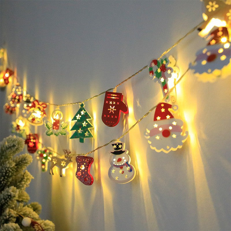 NordicGlow – Kerst LED ijzeren decoratieve lichtketting