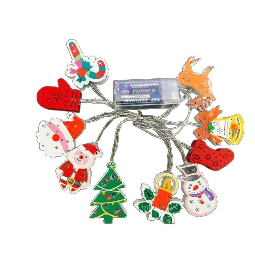 NordicGlow – Kerst LED ijzeren decoratieve lichtketting