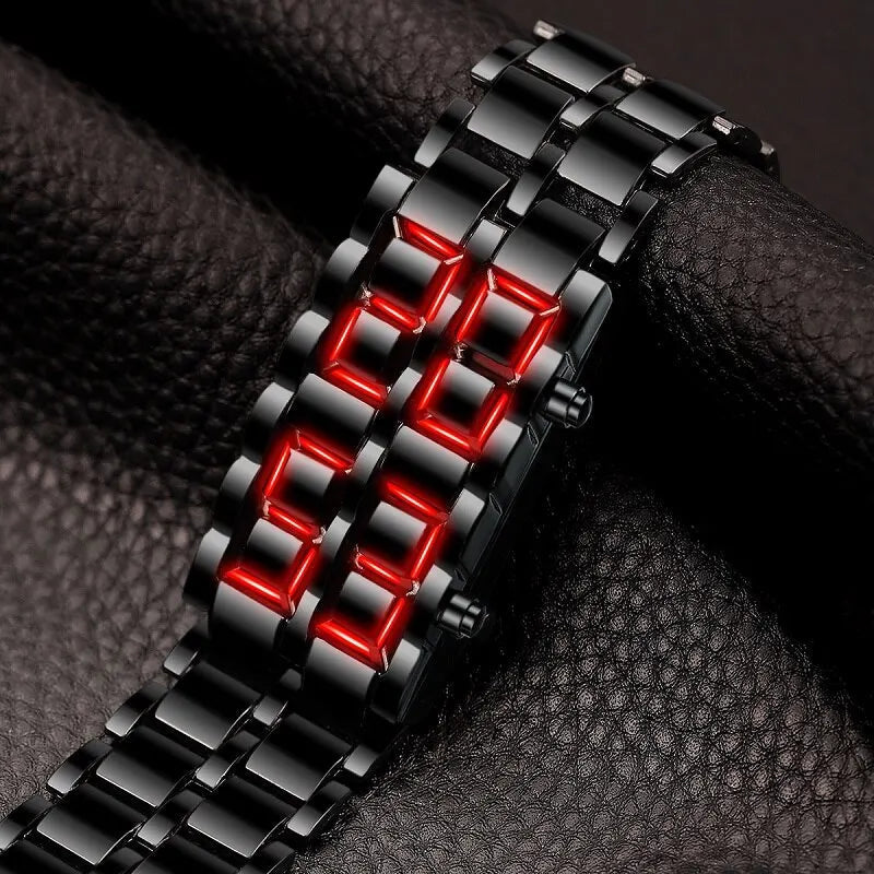 Lava — Digitaal LED Horloge | 1+1 GRATIS
