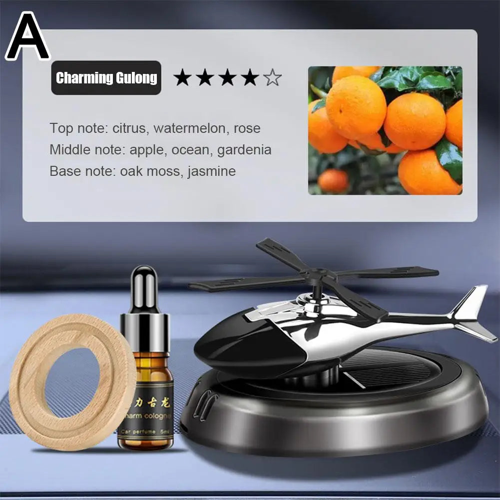 Solar Car-Air Freshener-Fresh Geur met zonne-energie en compact ontwerp