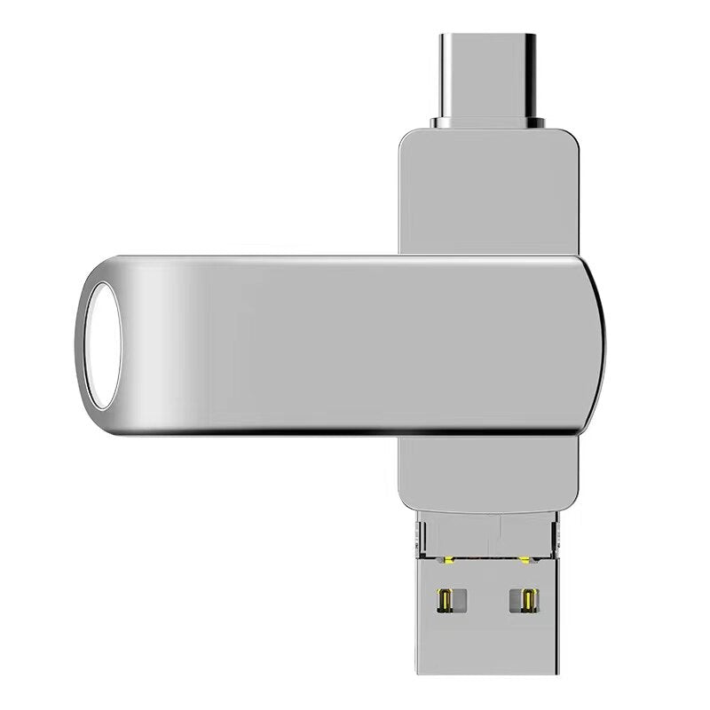 50% Korting | QuadDrive™ 4 in 1 Draaibare Metalen-Flash-Geheugen-Drive