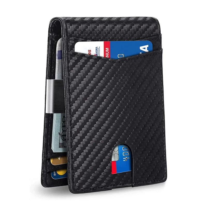 CarbonGuard™ – Slanke Portemonnee met RFID | 1+1 GRATIS