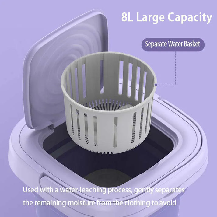 SmartWash - Draagbare mini wasmachine | 35 EURO KORTING