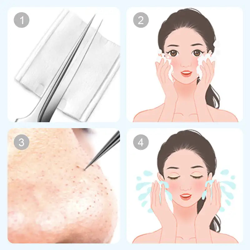 DermaTool™ – 7-Delige RVS Mee-eters Verwijderaarset voor Echte Dieptereiniging Zonder Beschadiging | 50% KORTING