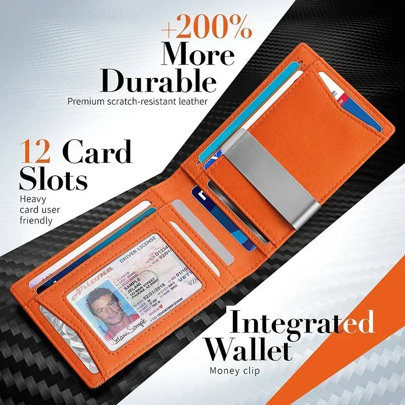 CarbonGuard™ – Slanke Portemonnee met RFID | 1+1 GRATIS
