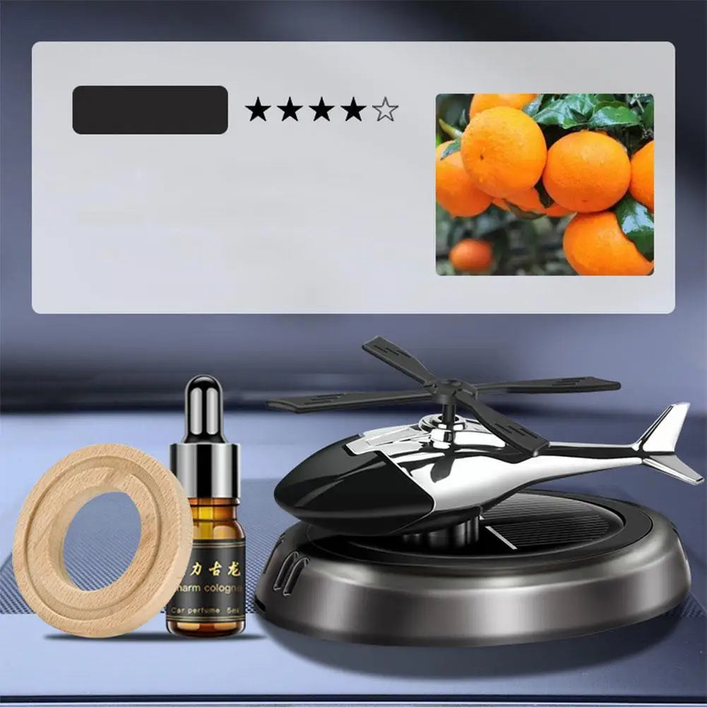 Solar Car-Air Freshener-Fresh Geur met zonne-energie en compact ontwerp