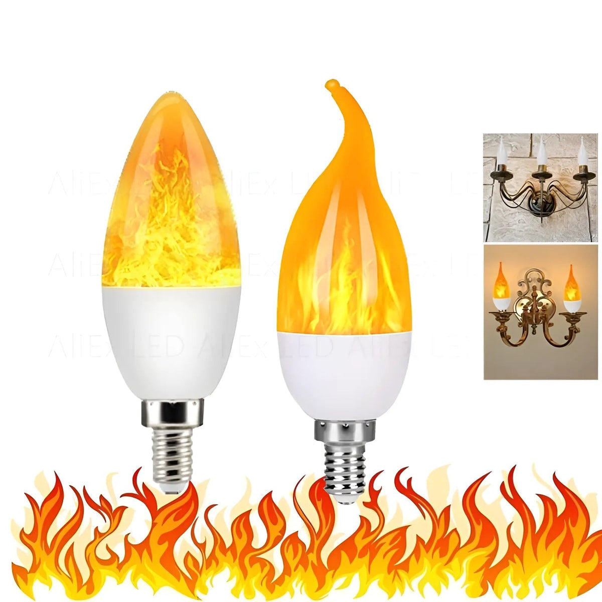 Flame Light™ LED-lamp | 1+1 GRATIS
