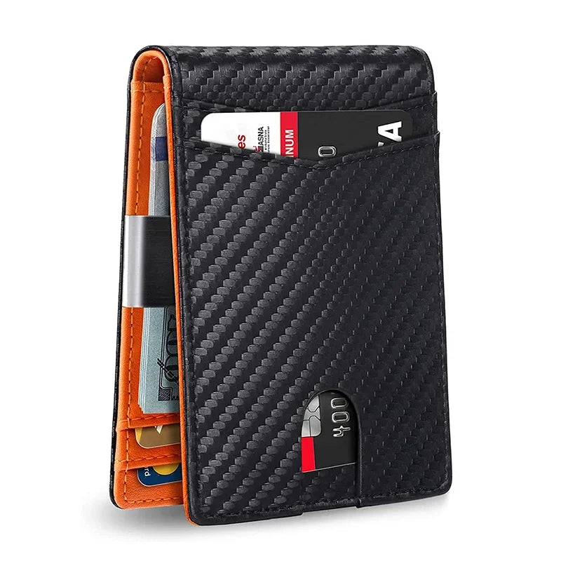 CarbonGuard™ – Slanke Portemonnee met RFID | 1+1 GRATIS