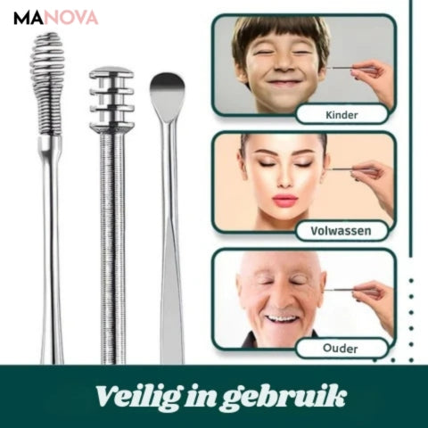 DermaCare – Veilig & Pijnloos Oorreinigen | 50% KORTING
