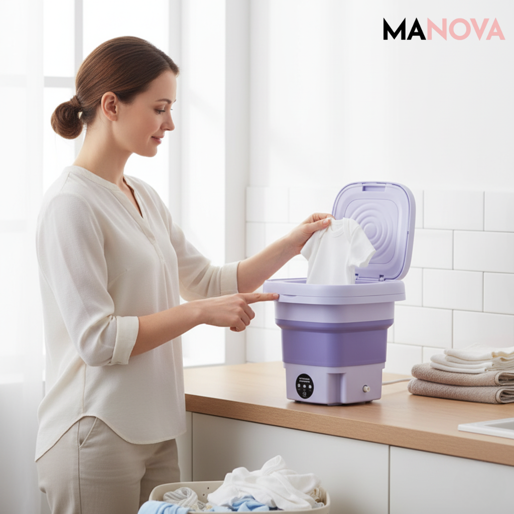 SmartWash - Draagbare mini wasmachine | 35 EURO KORTING