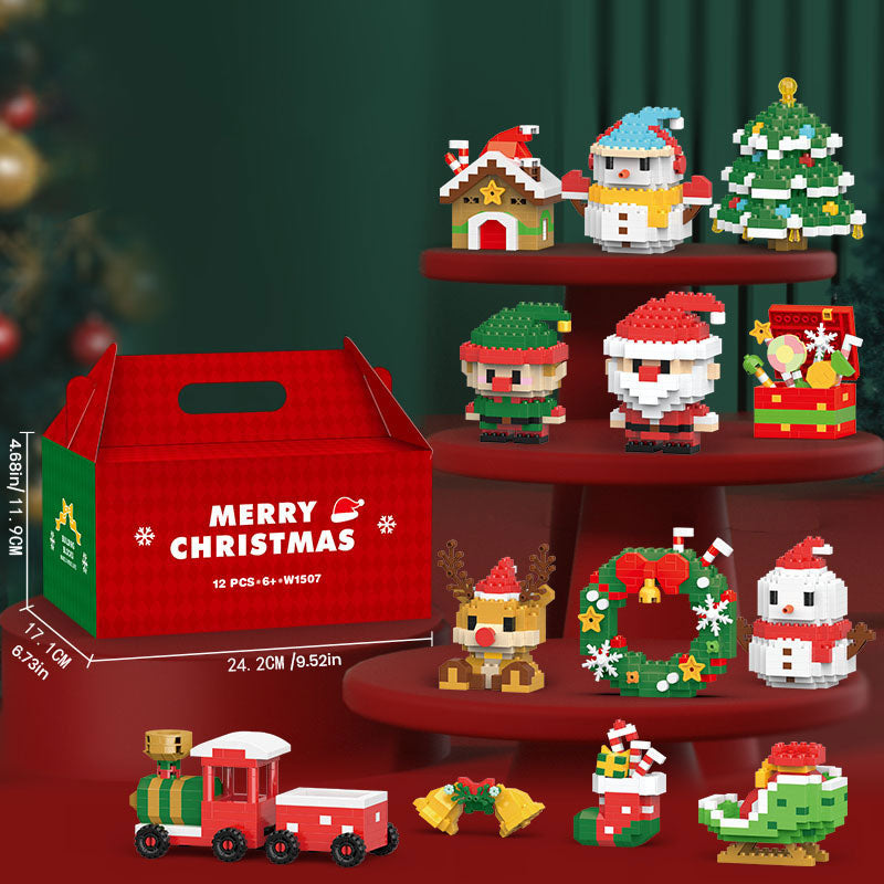 MerryBlocks – Kerst Mini Bouwset | 50% KORTING
