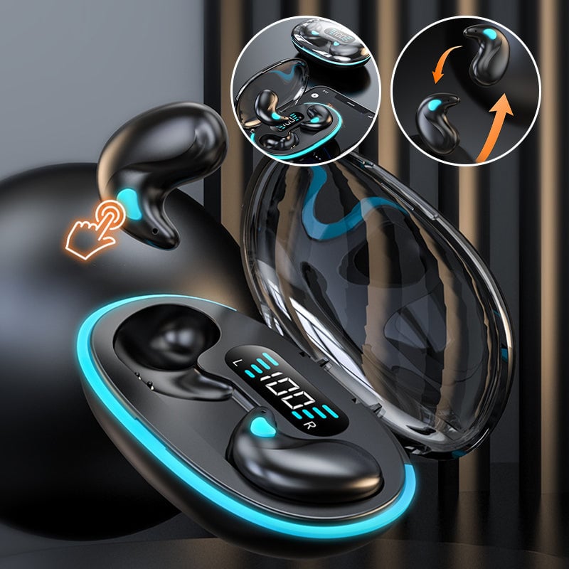 ClearVibe™ – Draadloze Beengeleidings-Oordopjes met Slim Display! | 50% KORTING