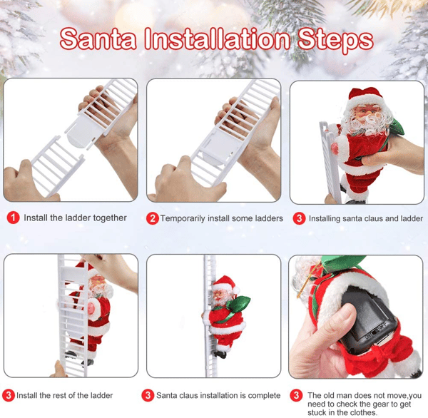 JollyClimb – Dansende en zingende Kerstman | 50% KORTING
