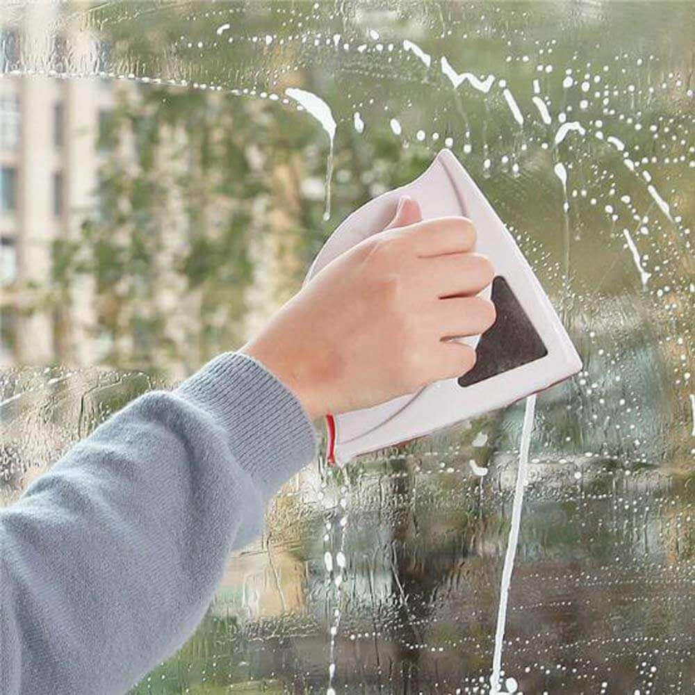 GlassMate™ – Magnetische Ruitenreiniger voor Binnen & Buiten Tegelijk | Veilig & Streeploos Schoon | 50% KORTING