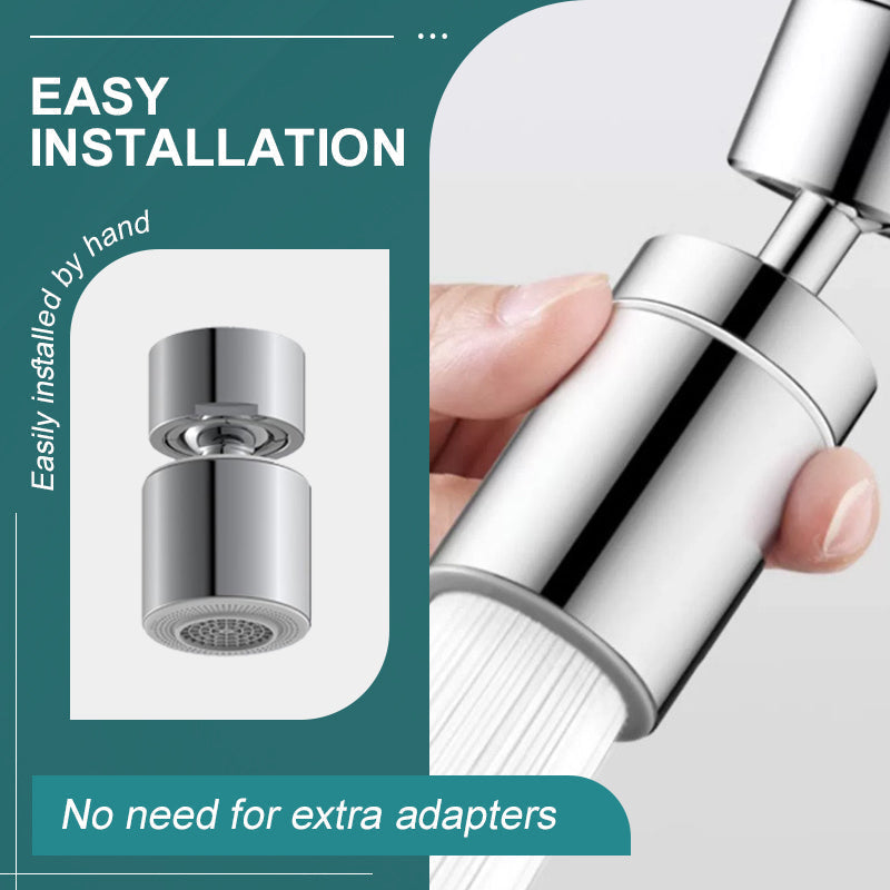 AquaSpin – 360° Kraanreiniger Upgrade | 1+1 GRATIS