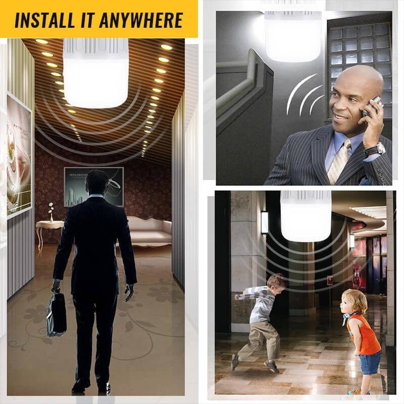 Automatische LED-lamp met bewegingssensor