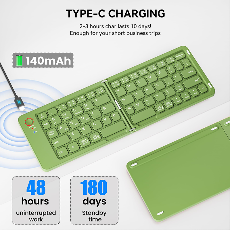 FlexType — Opvouwbaar Bluetooth Toetsenbord | 50% KORTING