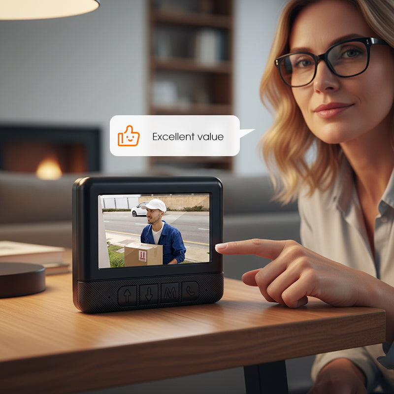 SecureVista — Slimme HD Deurbel | 50% KORTING