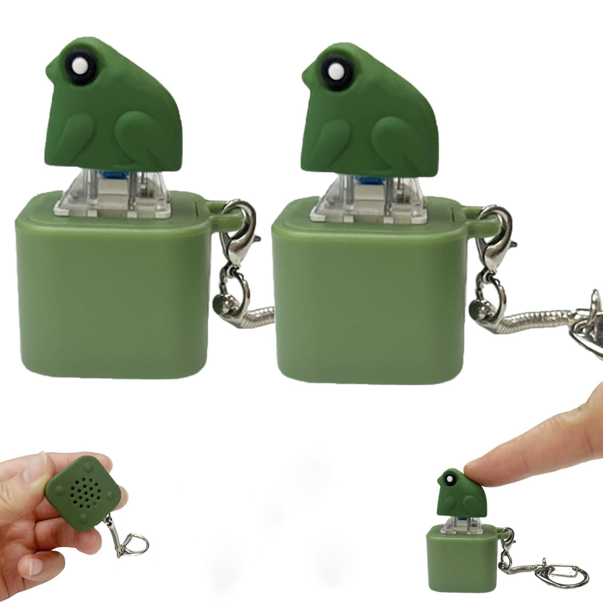 FroGlow Croaking Keychain – Stress verminderen