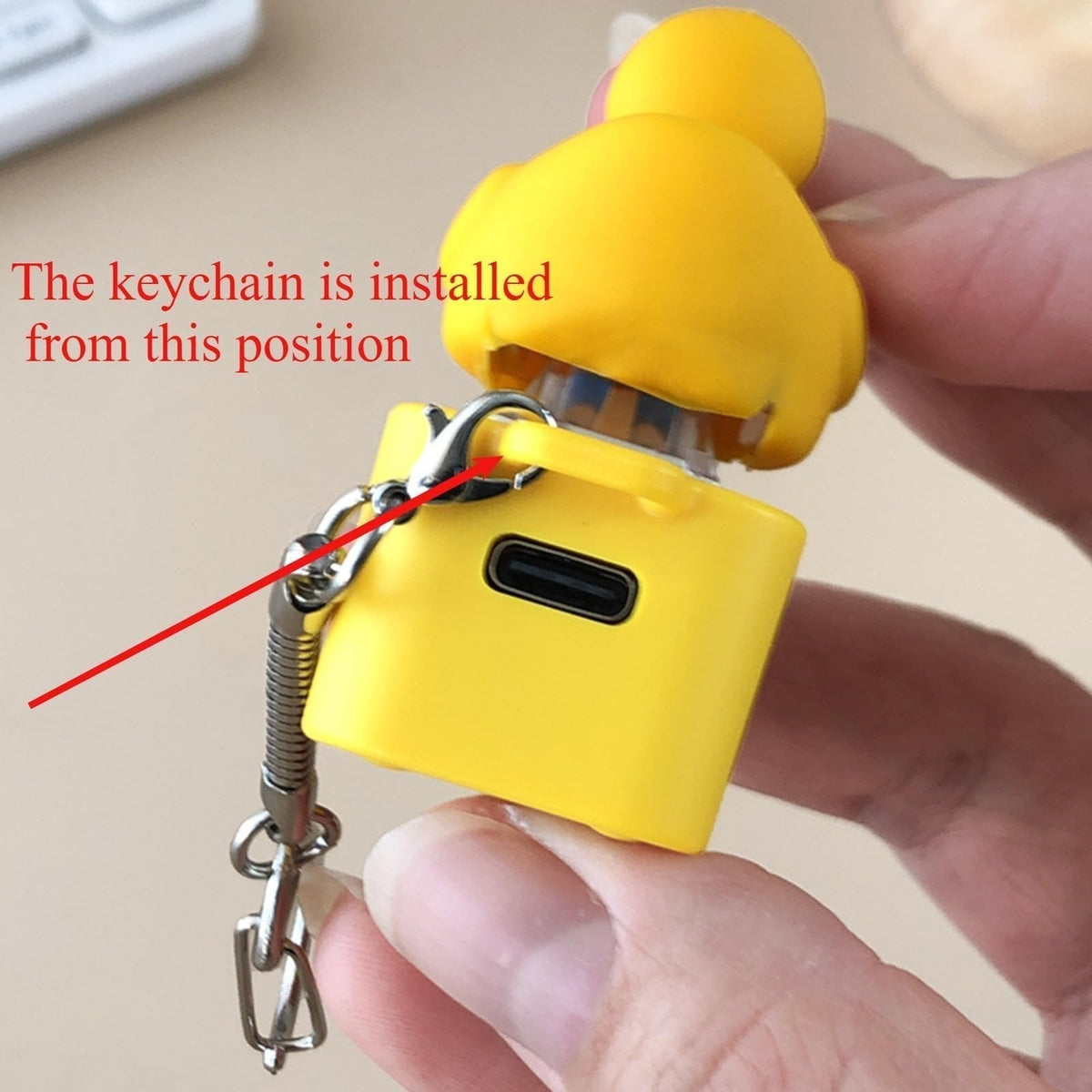 FroGlow Croaking Keychain – Stress verminderen