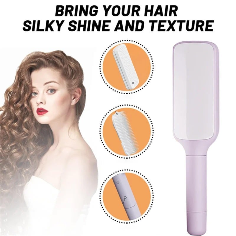 CleanBrush™ – Roterende zelfreinigende haarborstel | 1+1 GRATIS