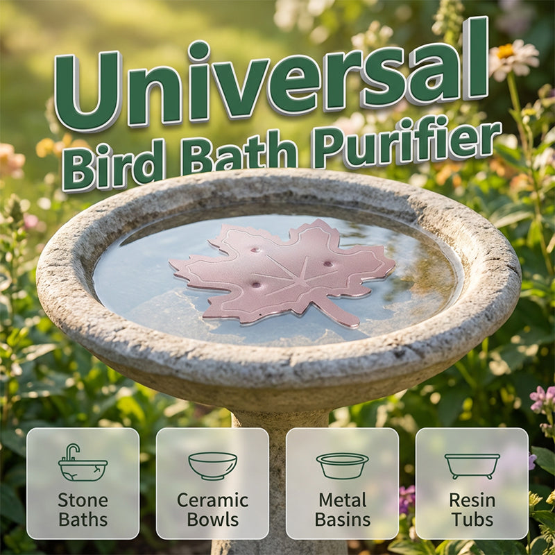 AquaLeaf — Vogelbad Waterreiniger | 50% KORTING