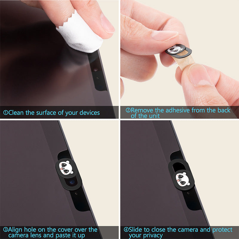 VeilGuard — Onzichtbare Cameraschuif Set van 3 | 1+1 GRATIS