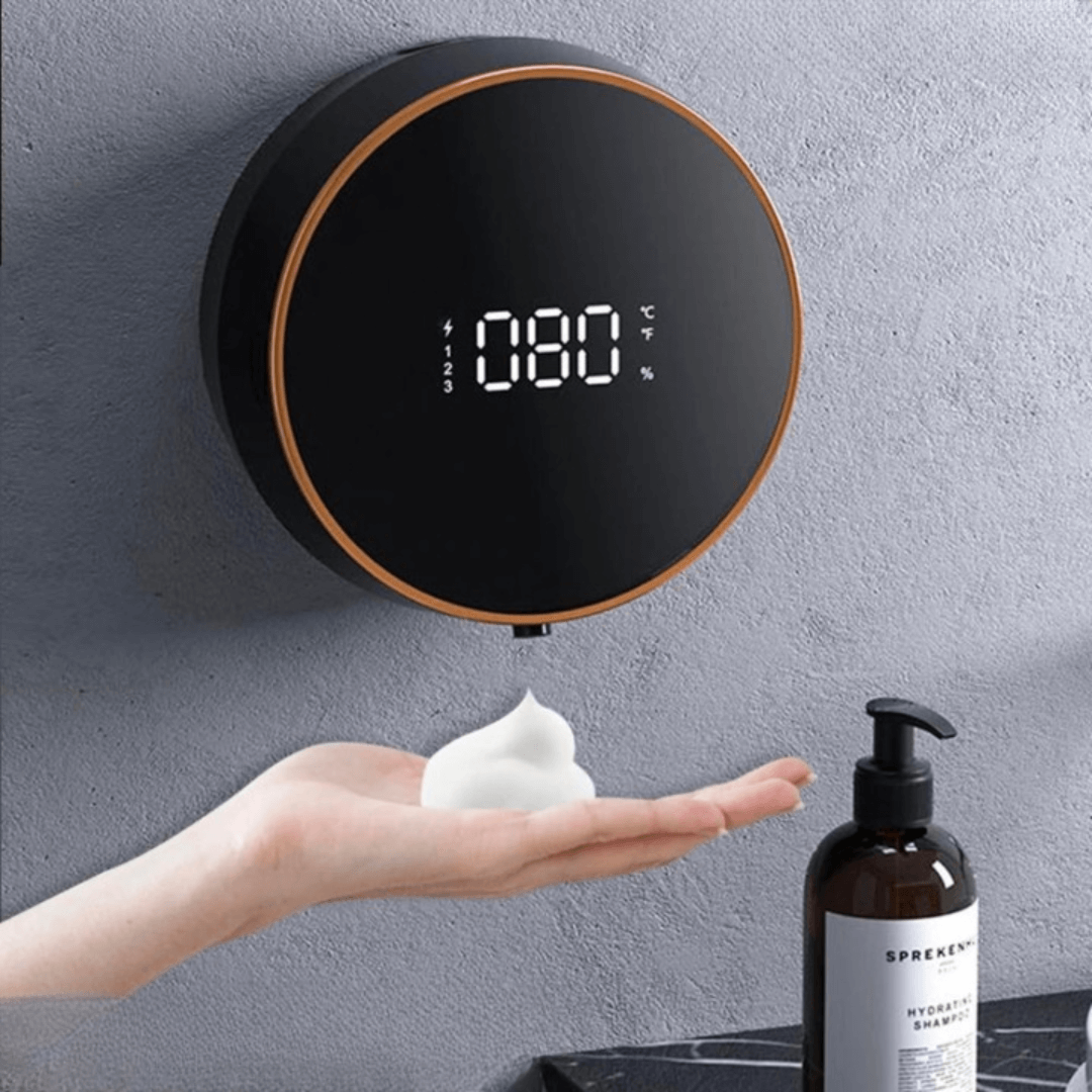 Muur Gemonteerde Zeepdispenser - Luxe Schuim voor Keuken en Badkamer