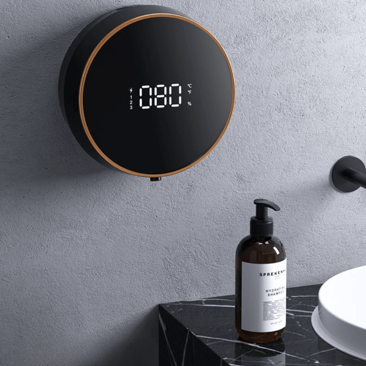 Muur Gemonteerde Zeepdispenser - Luxe Schuim voor Keuken en Badkamer