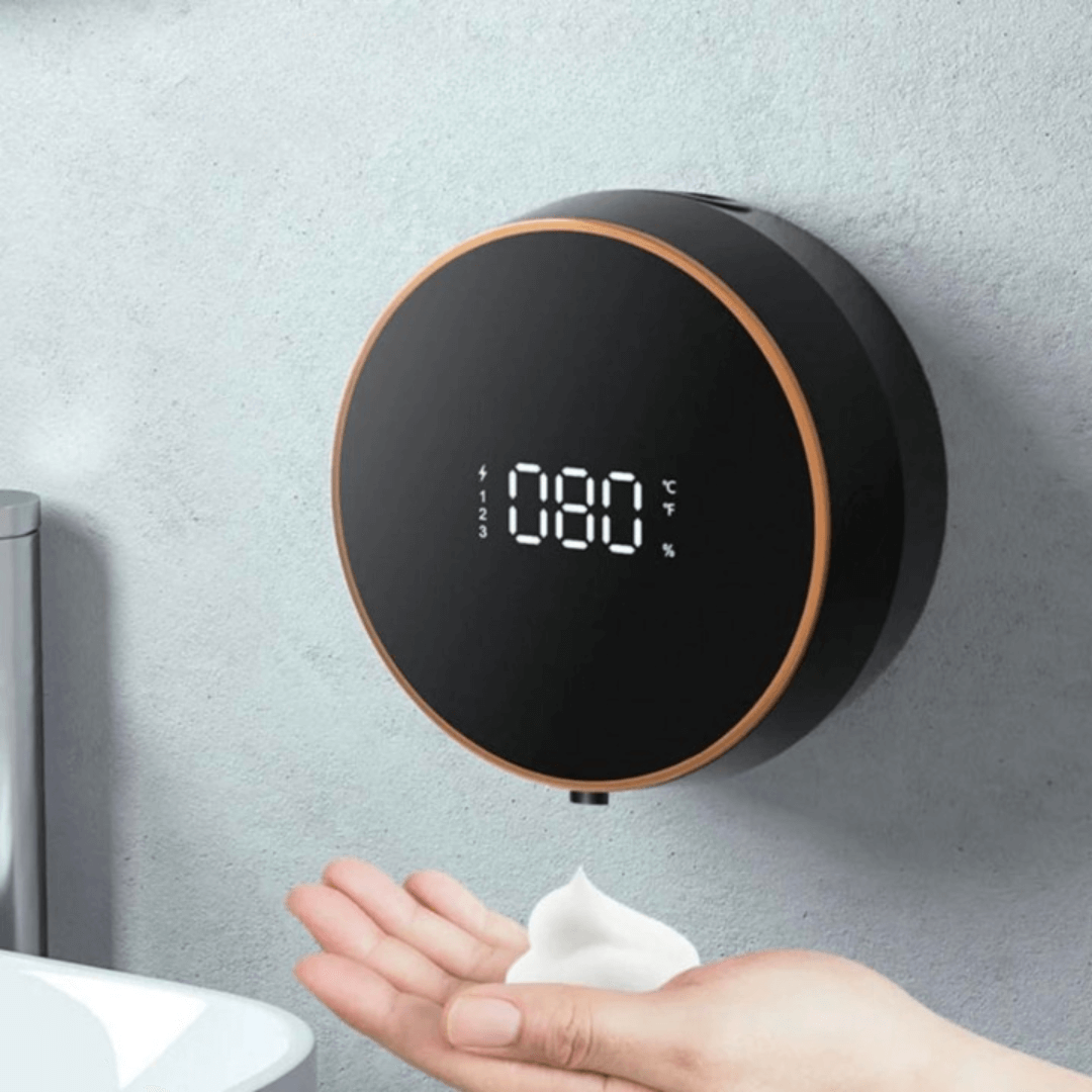 Muur Gemonteerde Zeepdispenser - Luxe Schuim voor Keuken en Badkamer