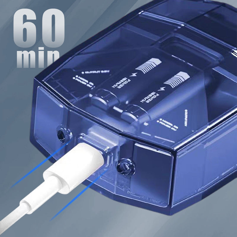 ClearTrim™ Transparant Mini Elektrisch Scheerapparaat