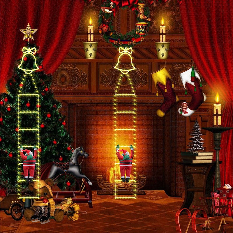 Xmasglow – Kerstladderverlichting met de Kerstman