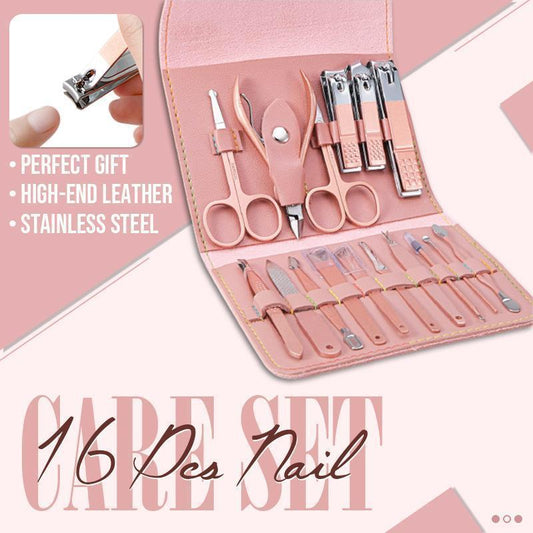 Clarity – 16-delige nagelverzorgingsset in 10 kleuren | 50% KORTING