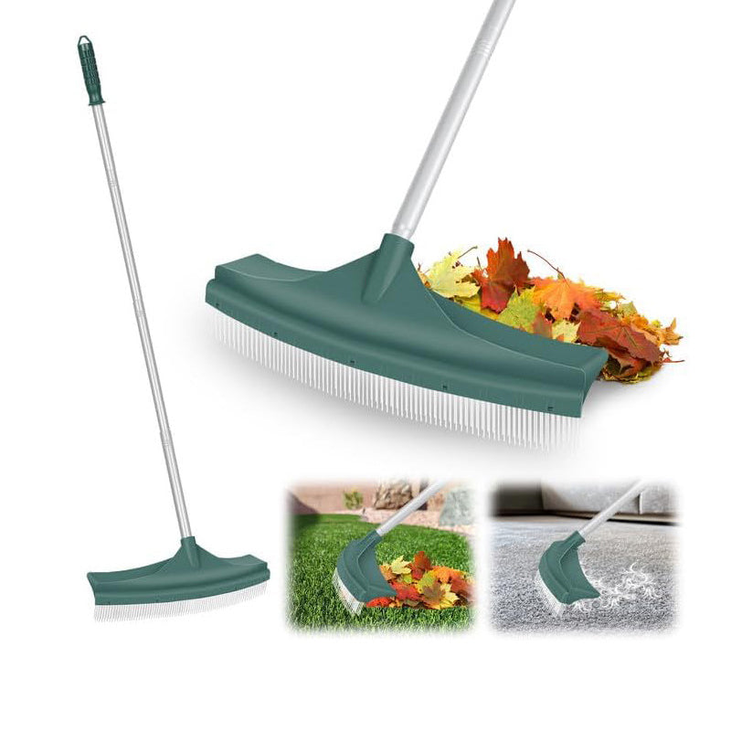 TurboSweep — Telescopische Hark voor Gazon & Tapijt | 50% KORTING