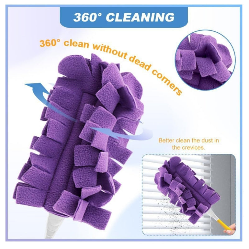 CleanEase 5pcs – Ultra-microvezel reinigingsdoeken | 50% KORTING