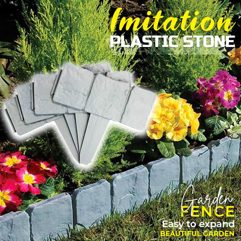 StoneEdge — 10 stuks Stijlvolle Gartenbegrenzing in Steenlook | 50% KORTING