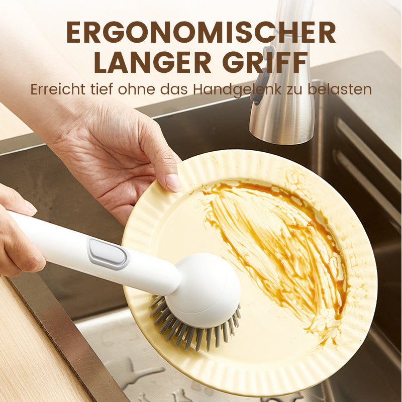 SwivelScrub Borstel – Moeiteloos Glanzend Reiniging