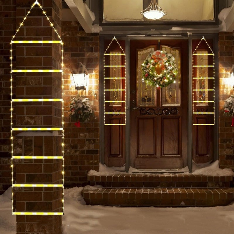 Xmasglow – Kerstladderverlichting met de Kerstman