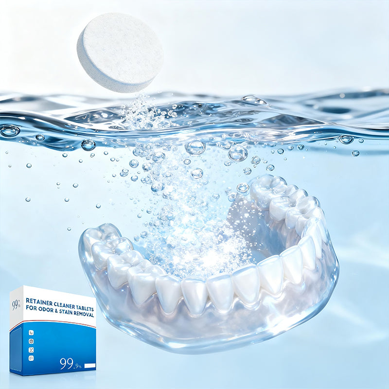 CrystalPure — Bruistabletten Gebitsprothese Reiniging | 1+2 GRATIS