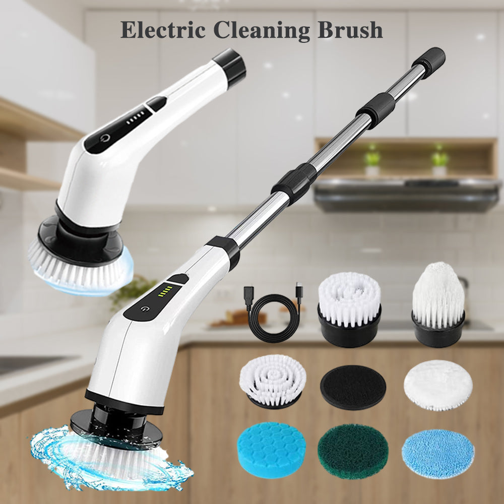 ScrubPro — 7-in-1 Elektrische Reinigingsborstel | 50% KORTING