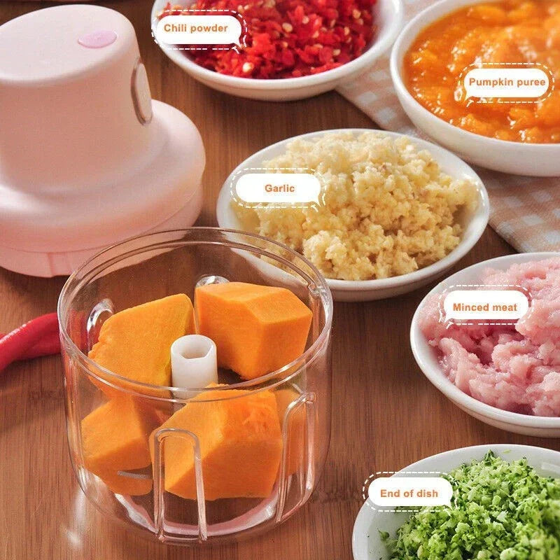 QuickChop™ – Razendsnel Ingrediënten Hakselen en Eenvoudig Schoonmaken