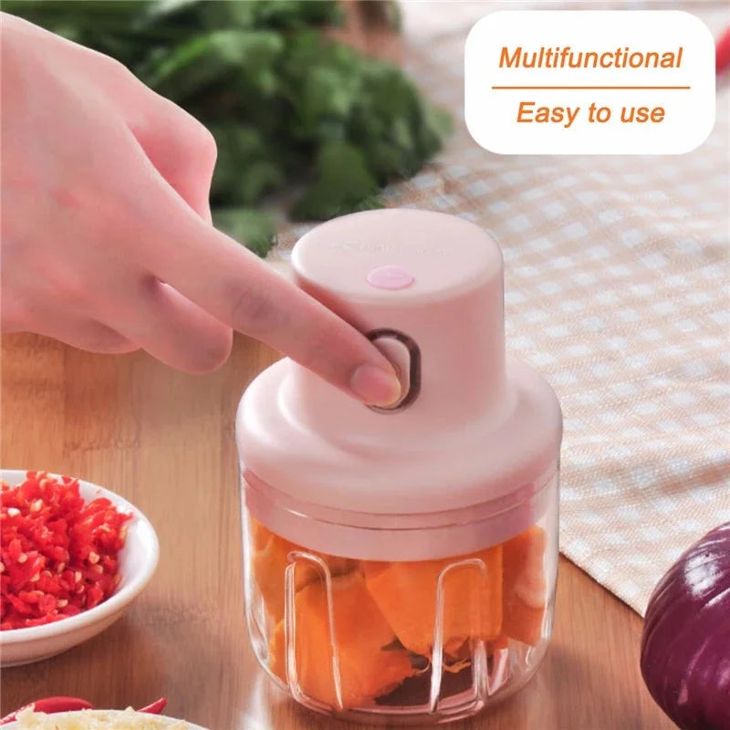 QuickChop™ – Razendsnel Ingrediënten Hakselen en Eenvoudig Schoonmaken