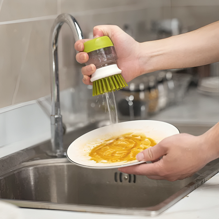 Lumfy FoamPro™ – Afwasborstel met Zeepdispenser