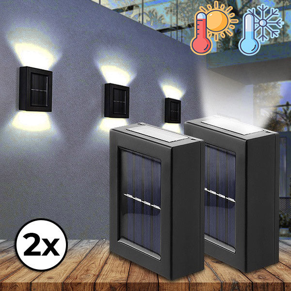 SolarGlow™ – Stijlvolle Buitenverlichting op Zonne-energie | 1+1 GRATIS