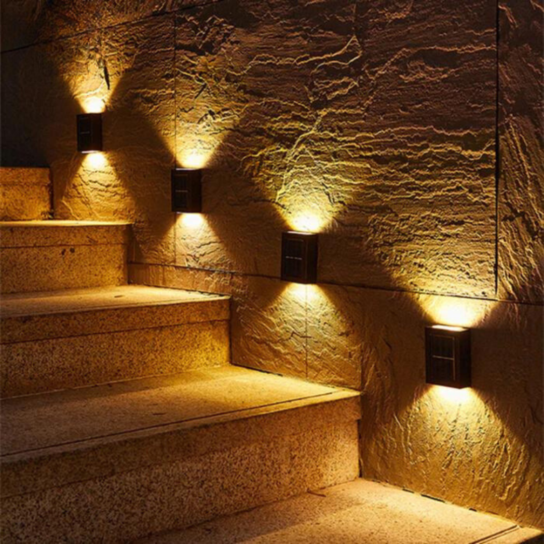 SolarGlow™ – Stijlvolle Buitenverlichting op Zonne-energie | 1+1 GRATIS