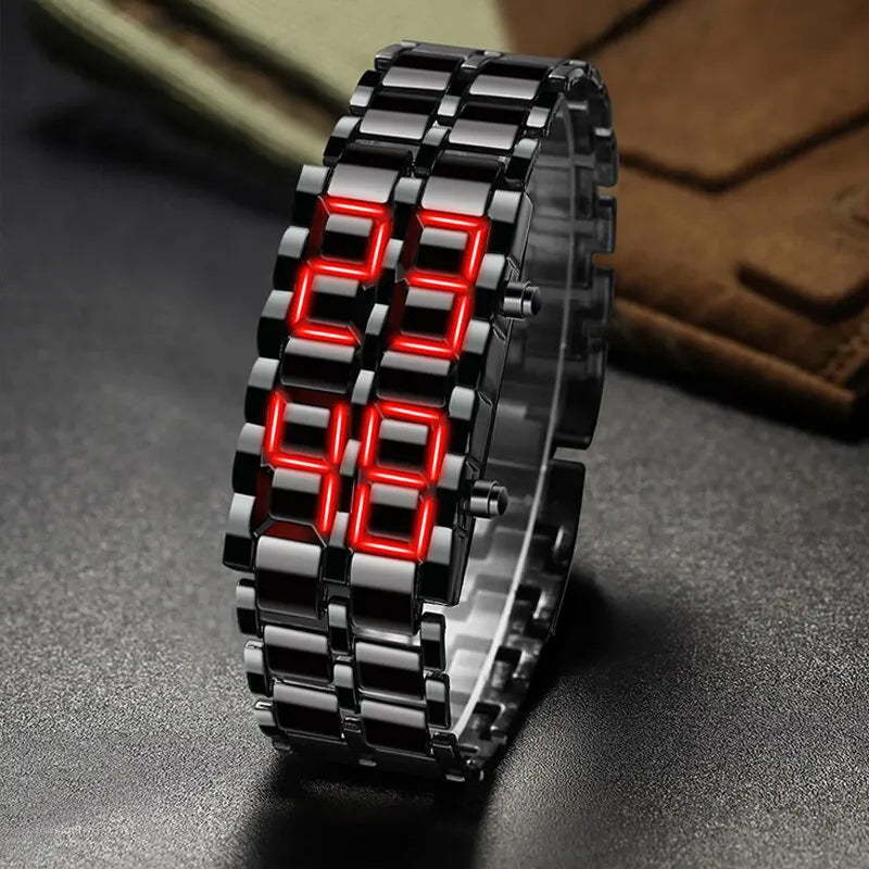Lava — Digitaal LED Horloge | 1+1 GRATIS